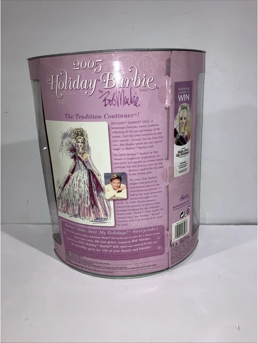 VINTAGE 2005 Holiday Barbie Doll Special Edition Bob Mackie Blonde NEW SEALED